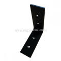 Powder Coated Mild Steel Flat Bar Shelf Brackets